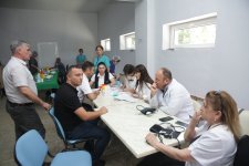 Xaçmazda qanvermə aksiyası təşkil edilib (FOTO)