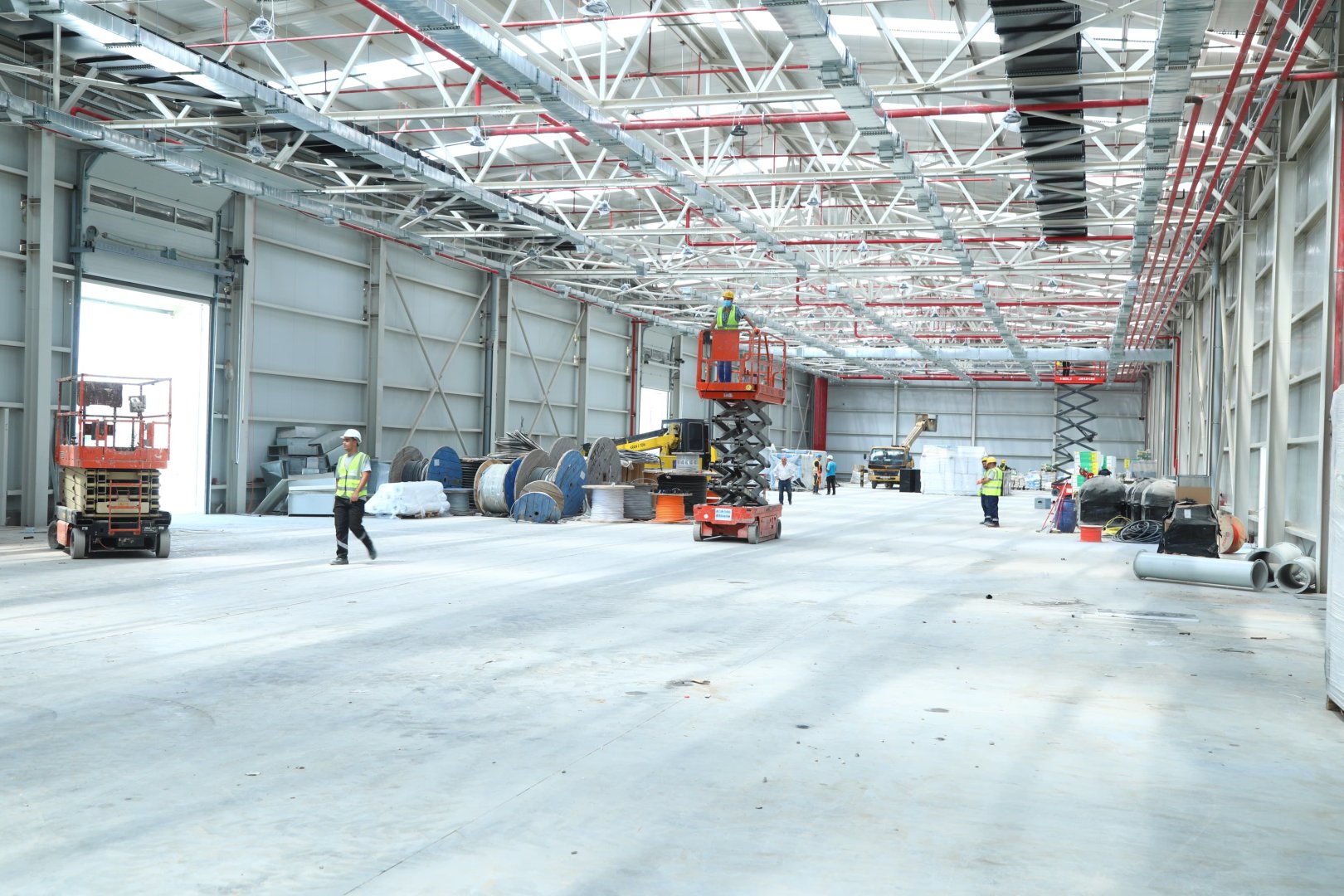 Sumqayıt Kimya Sənaye Parkında 2 müəssisə fəaliyyətə başlayacaq (FOTO)
