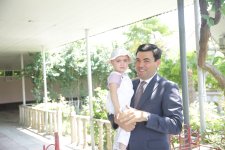 Xaçmazın icra başçısı 100 yaşını qeyd edən ağsaqqalı təbrik edib (FOTO)