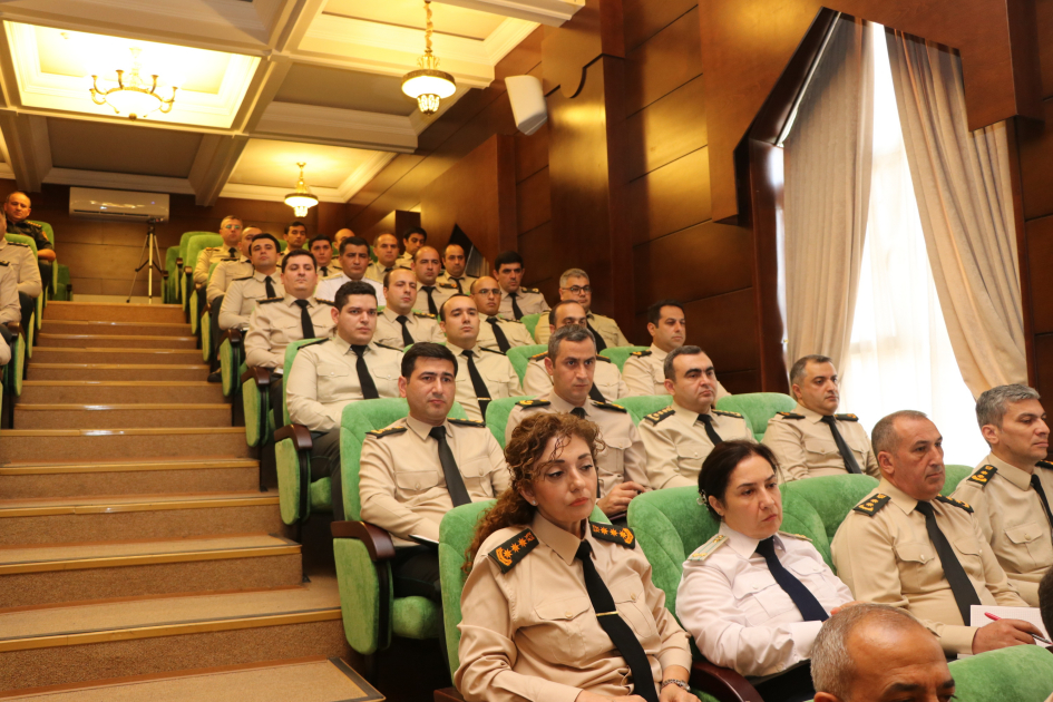 Hərbi Prokurorluqda geniş kollegiya iclası keçirilib (FOTO)