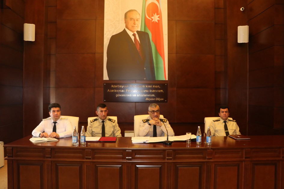 Hərbi Prokurorluqda geniş kollegiya iclası keçirilib (FOTO)