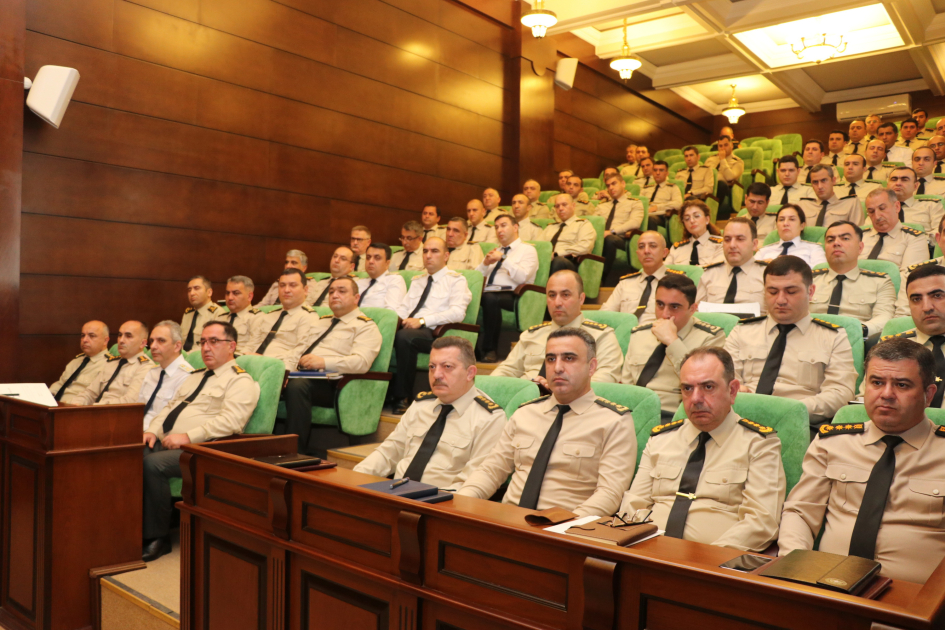 Hərbi Prokurorluqda geniş kollegiya iclası keçirilib (FOTO)