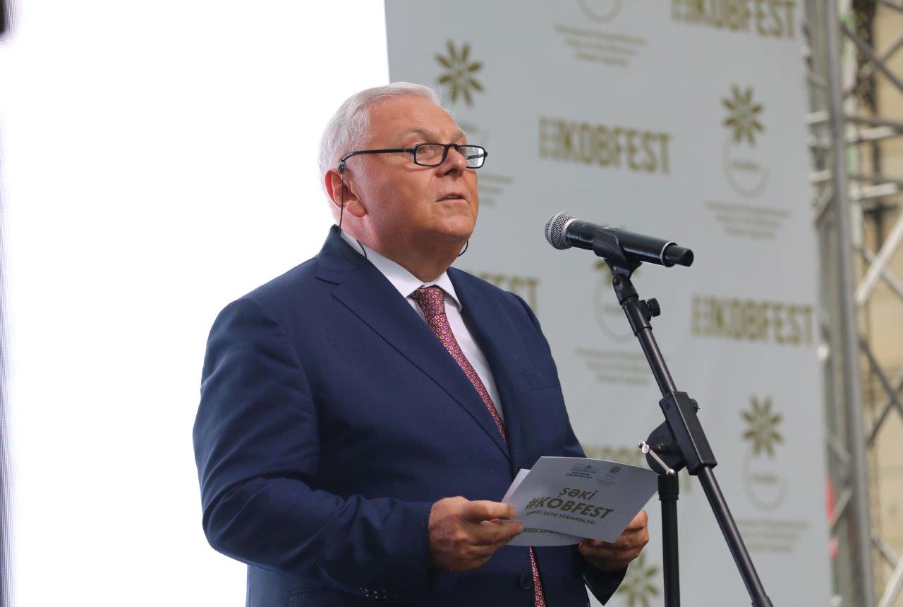 Şəkidə keçirilən “KOB FEST” sərgi-satış yarmarkasında 70-dən çox KOB subyektinin məhsul və xidmətləri sərgilənir (FOTO)