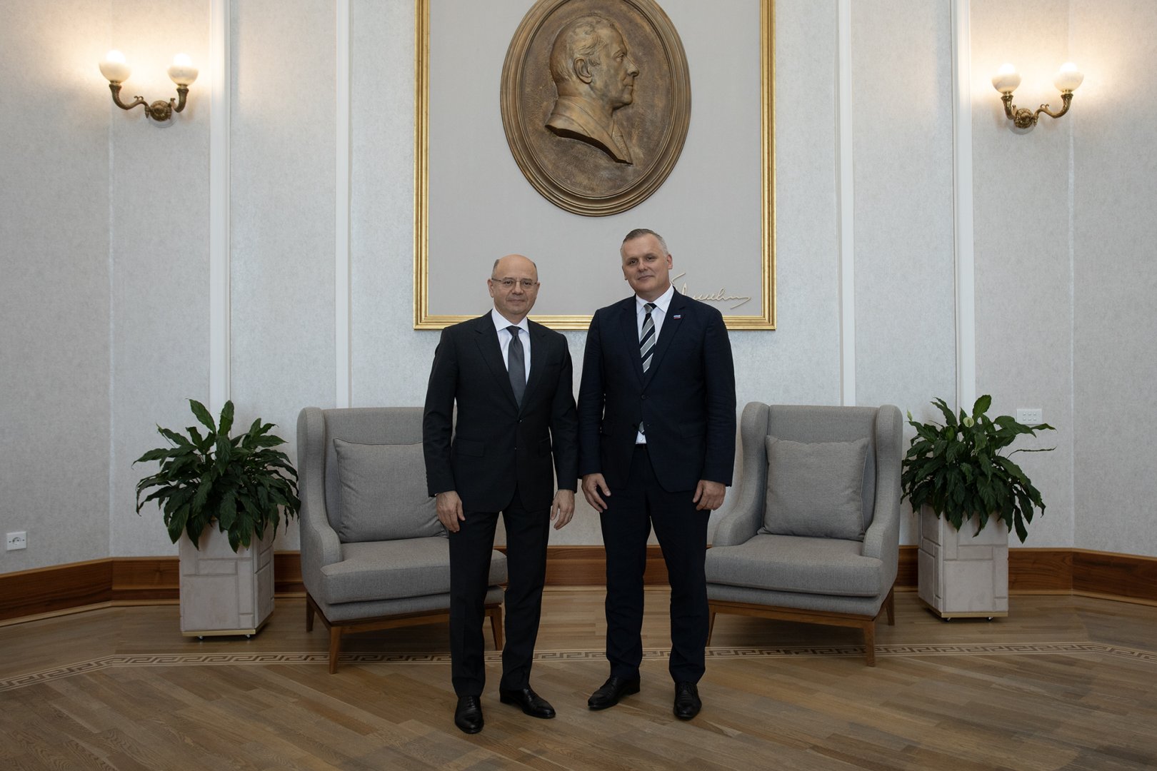 Sloveniyanın ətraf mühit, iqlim və energetika naziri ilə görüş keçirilib