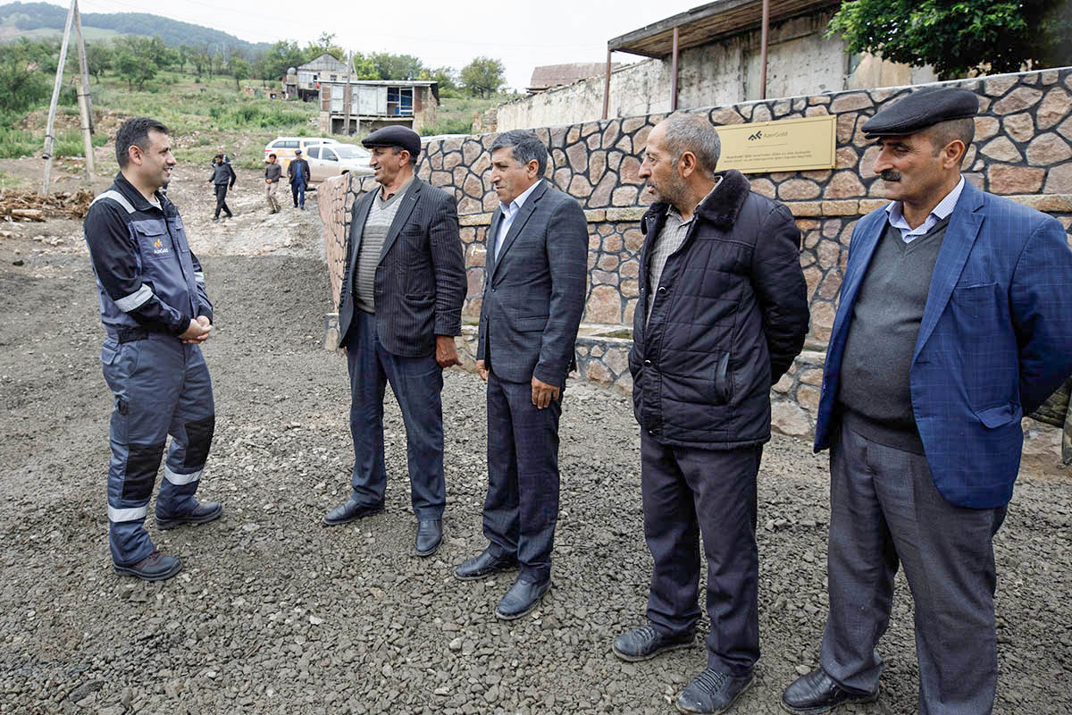 “AzerGold” QSC tərəfindən ucqar Çovdar kəndində içməli su təminatı yaxşılaşdırılıb (FOTO)