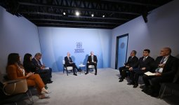 Prezident İlham Əliyev Oksfordda Lüksemburqun Baş naziri Lyuk Friden ilə görüşüb (FOTO/VİDEO) (YENİLƏNİB)