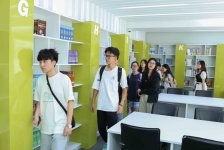 UNEC-də çinli tələbələr üçün Yay məktəbi təşkil olunub (FOTO)