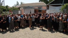 Birinci Qarabağ müharibəsi şəhidi dəfn edildi (YENİLƏNİB) (FOTO)