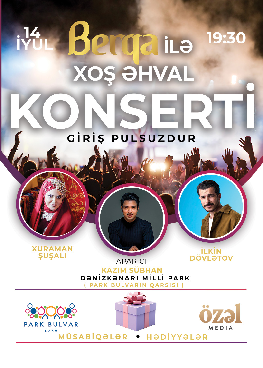 “Berqa” silsilə konsertləri ilə əhvalınızı xoş etməyə davam edir