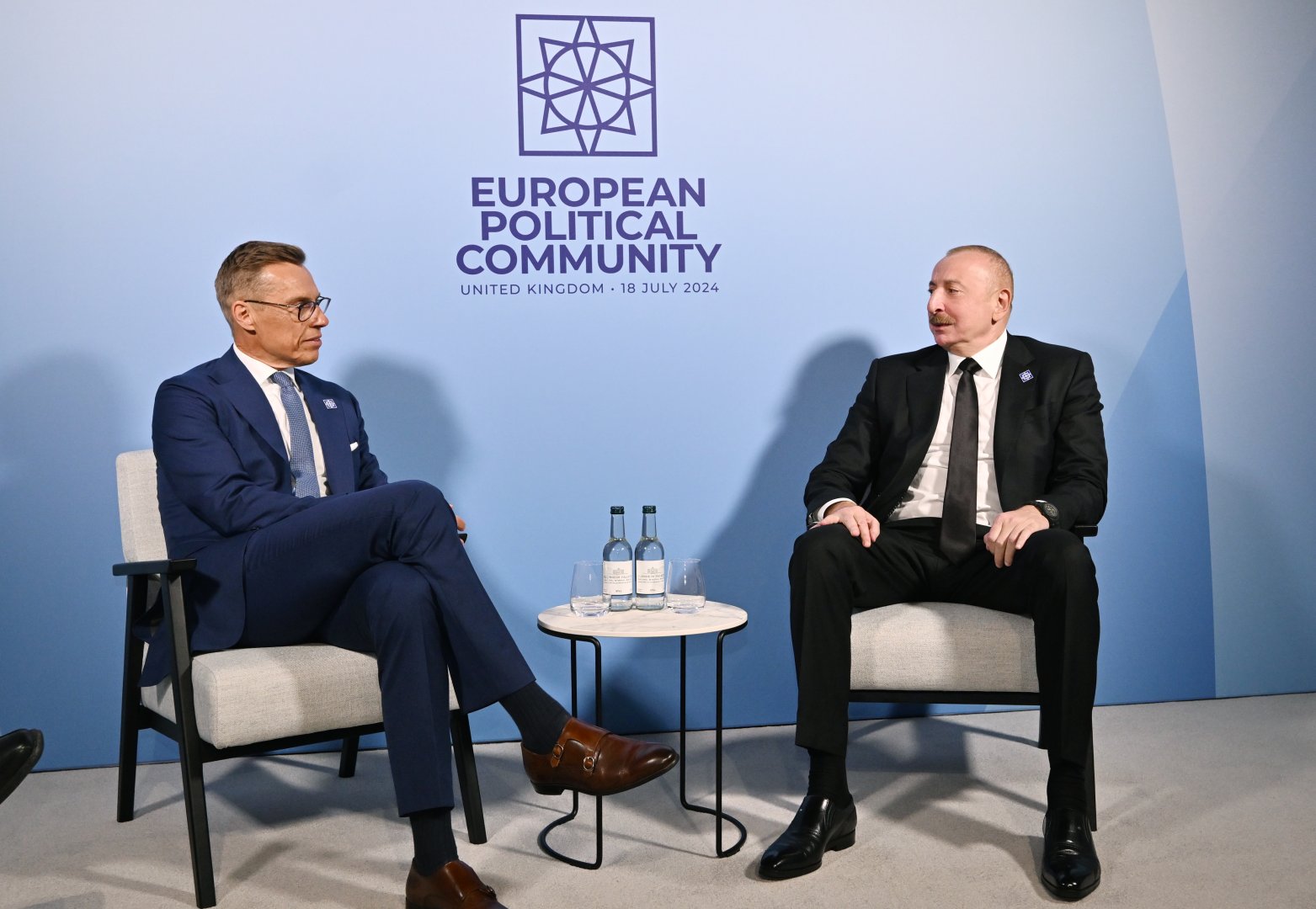 Prezident İlham Əliyev Oksfordda Finlandiya Prezidenti Aleksandr Stubb ilə görüşüb (FOTO/VİDEO) (YENİLƏNİB)