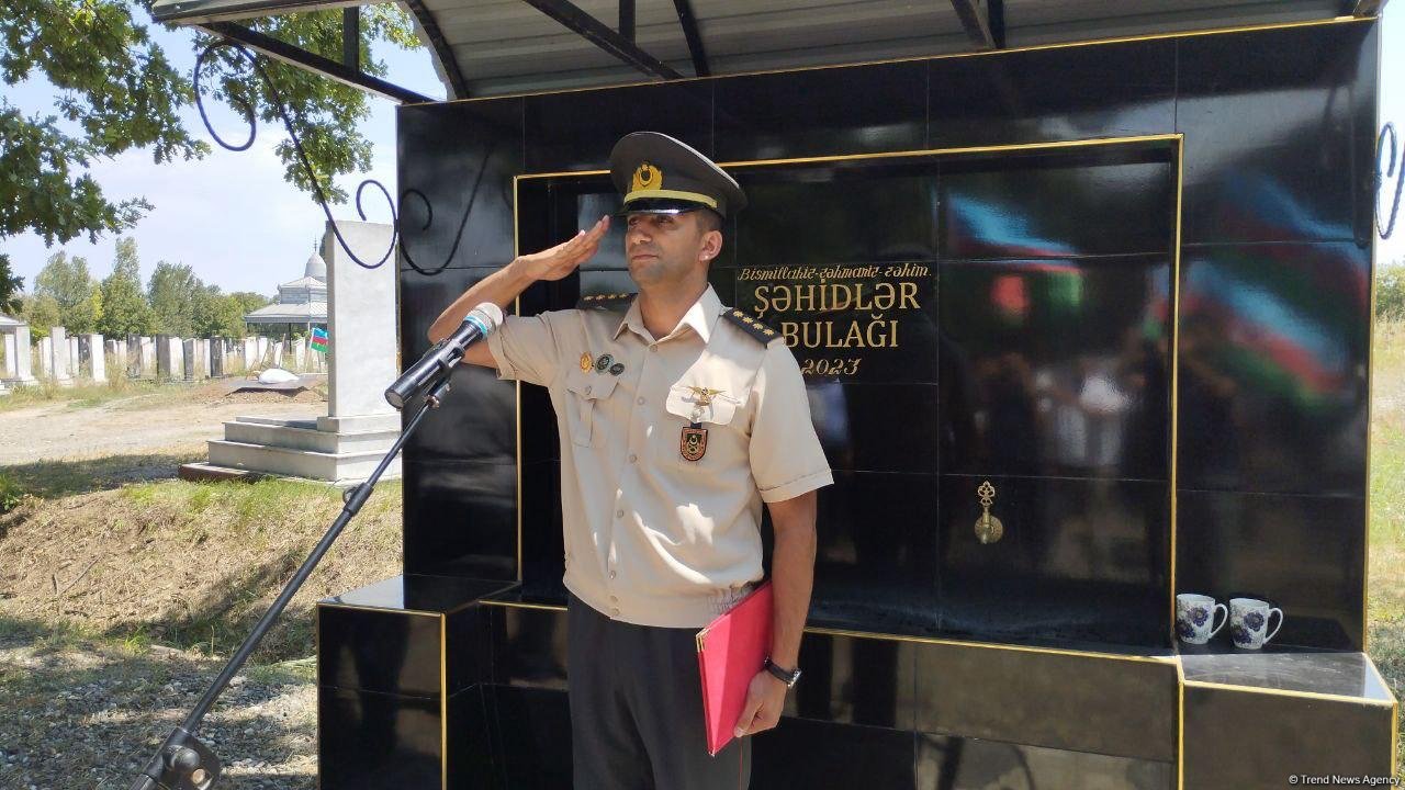 Birinci Qarabağ müharibəsi şəhidi dəfn edildi (YENİLƏNİB) (FOTO)