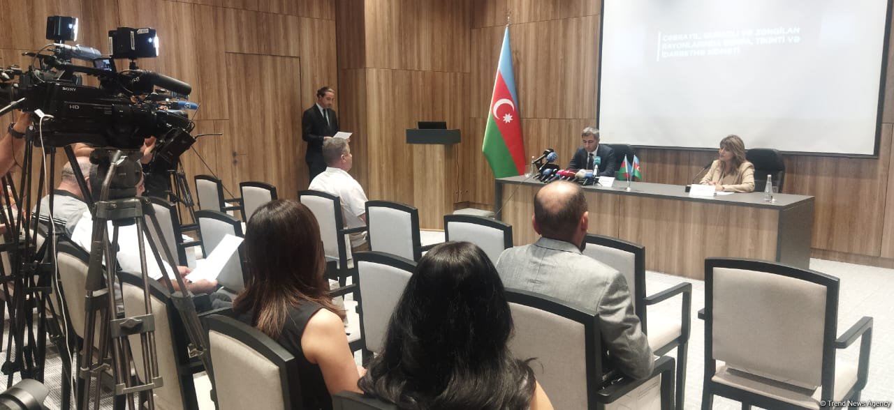 Cəbrayıl, Qubadlı və Zəngilan rayonlarında BTİ Xidməti brifinq keçirib (FOTO)
