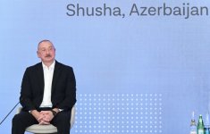Prezident İlham Əliyev Şuşada 2-ci Qlobal Media Forumunda çıxış edib (FOTO/VİDEO) (YENİLƏNİB-2)
