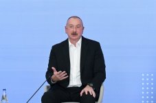 Prezident İlham Əliyev Şuşada 2-ci Qlobal Media Forumunda çıxış edib (FOTO/VİDEO) (YENİLƏNİB-2)