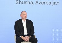 Prezident İlham Əliyev Şuşada 2-ci Qlobal Media Forumunda çıxış edib (FOTO/VİDEO) (YENİLƏNİB-2)