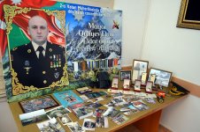 Vətən müharibəsi şəhidinin xatirəsinə həsr olunan anım mərasimi keçirilib (PHOTO)