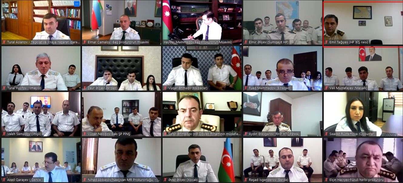 Baş Prokurorluqda Geniş Kollegiya iclası keçirilib (FOTO)
