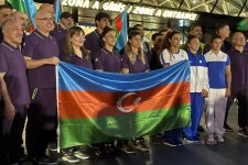 Azərbaycanın bir qrup idmançısının Paris Olimpiadasına yolasalma mərasimi baş tutub (FOTO)