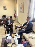 Azərbaycan səfiri İran XİN rəsmiləri ilə görüşüb (FOTO)