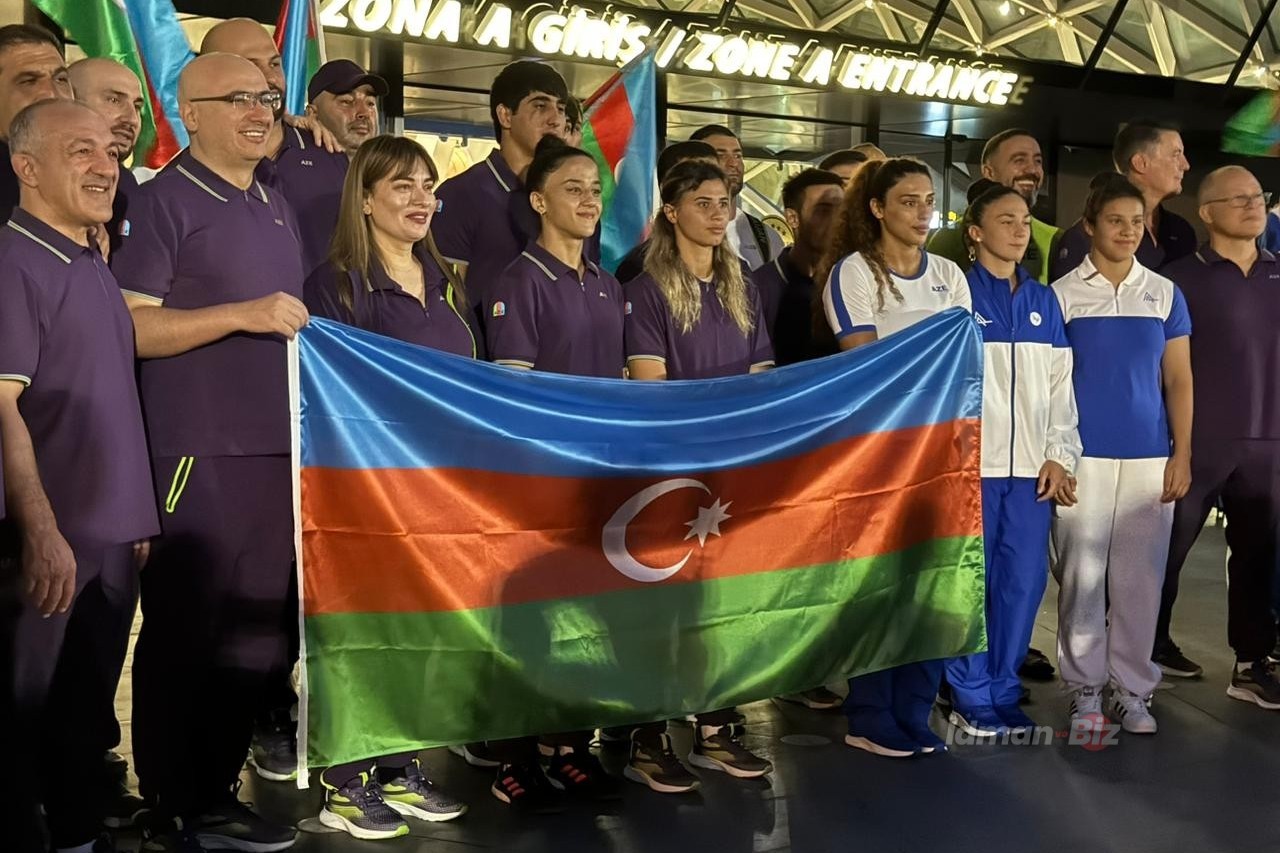 Azərbaycanın bir qrup idmançısının Paris Olimpiadasına yolasalma mərasimi baş tutub (FOTO)