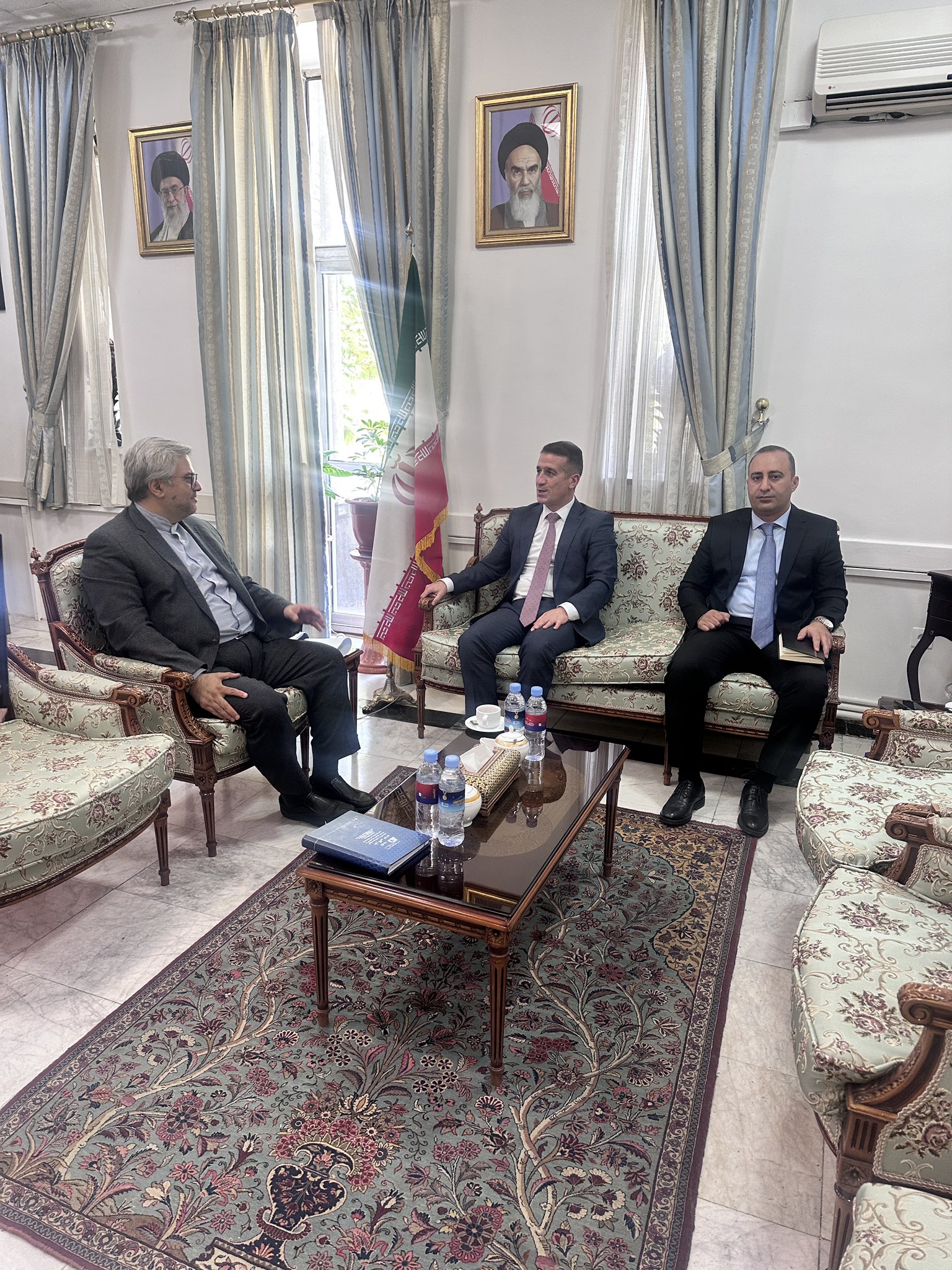 Azərbaycan səfiri İran XİN rəsmiləri ilə görüşüb (FOTO)
