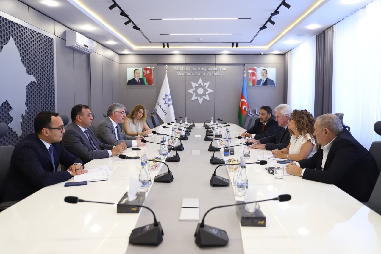 Birləşmiş Millətlər Təşkilatının İnkişaf Proqramının nümayəndə heyəti ilə görüş keçirilib (FOTO)