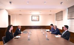 Samir Nuriyev BMT-nin İqlim Dəyişmələri üzrə Çərçivə Konvensiyasının icraçı katibi ilə görüşüb (FOTO)