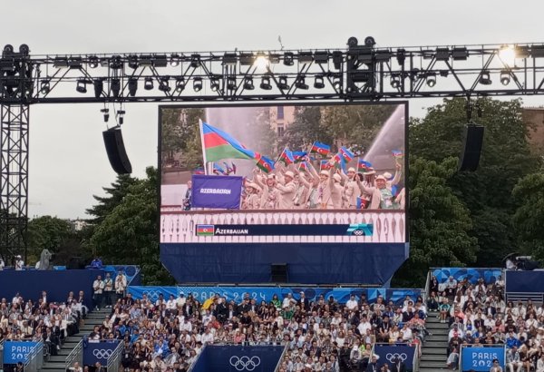 "Paris-2024": Sena çayında Azərbaycan idmançılarının paradı olub (FOTO/VİDEO)