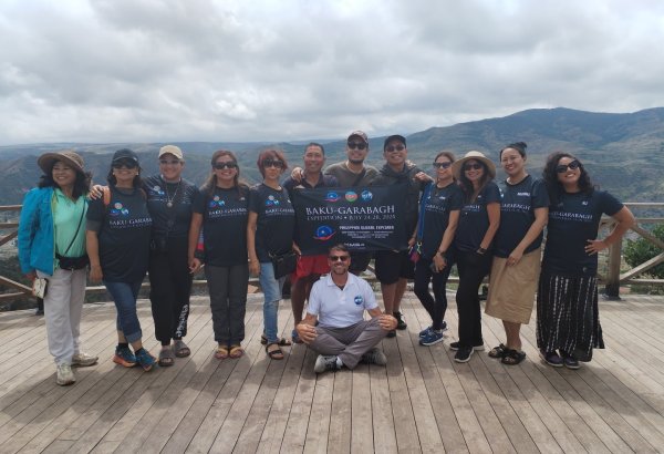 Xarici səyyahlardan ibarət heyət Laçına səfər edib (FOTO) (ƏLAVƏ EDİLİB)