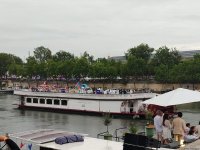 "Paris-2024": Sena çayında Azərbaycan idmançılarının paradı olub (FOTO/VİDEO)