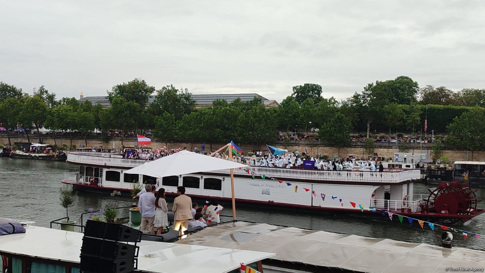 "Paris-2024": Sena çayında Azərbaycan idmançılarının paradı olub (FOTO/VİDEO)