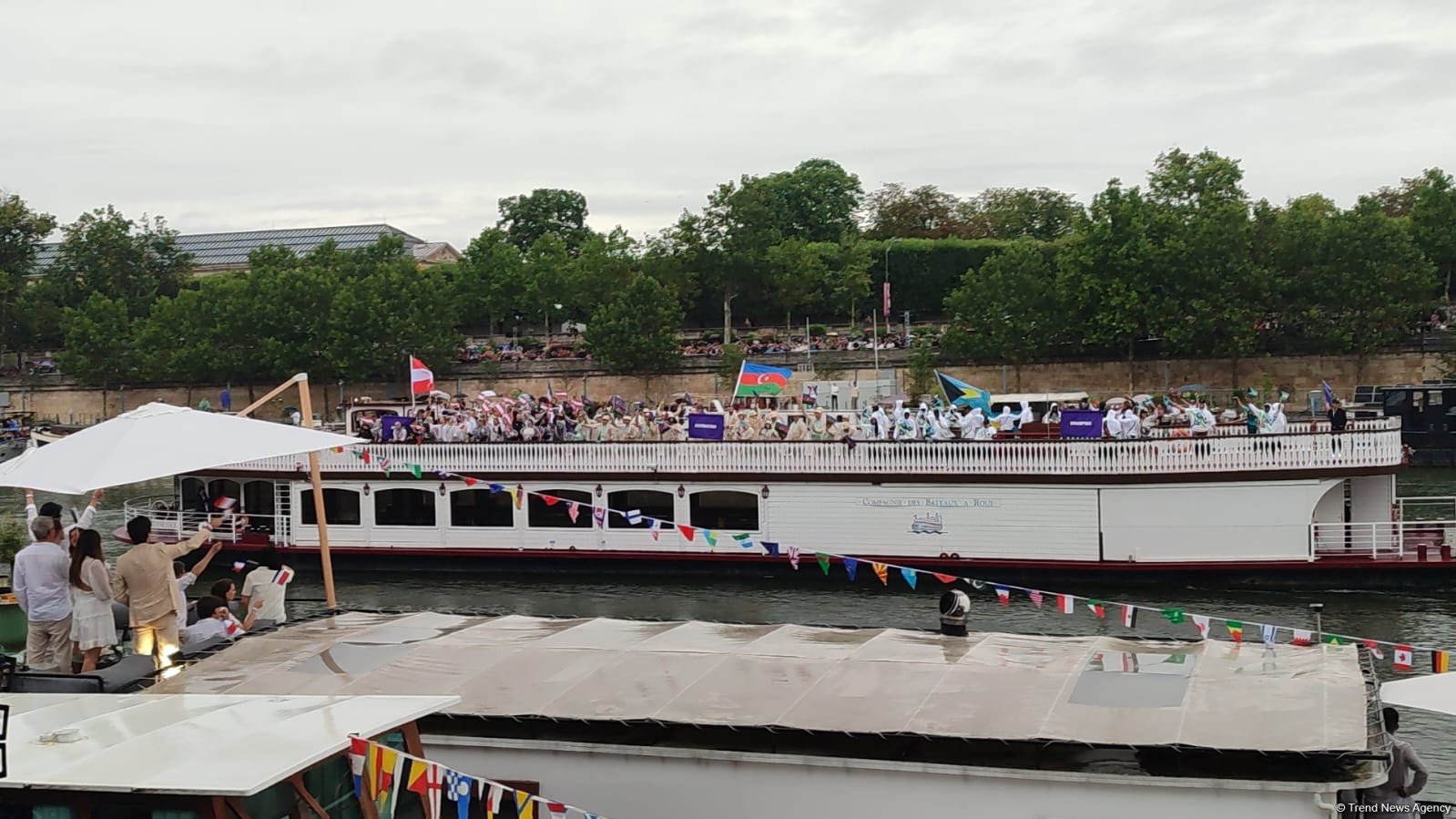 "Paris-2024": Sena çayında Azərbaycan idmançılarının paradı olub (FOTO/VİDEO)
