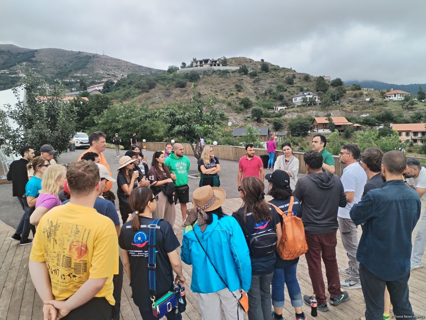 Xarici səyyahlardan ibarət heyət Laçına səfər edib (FOTO) (ƏLAVƏ EDİLİB)