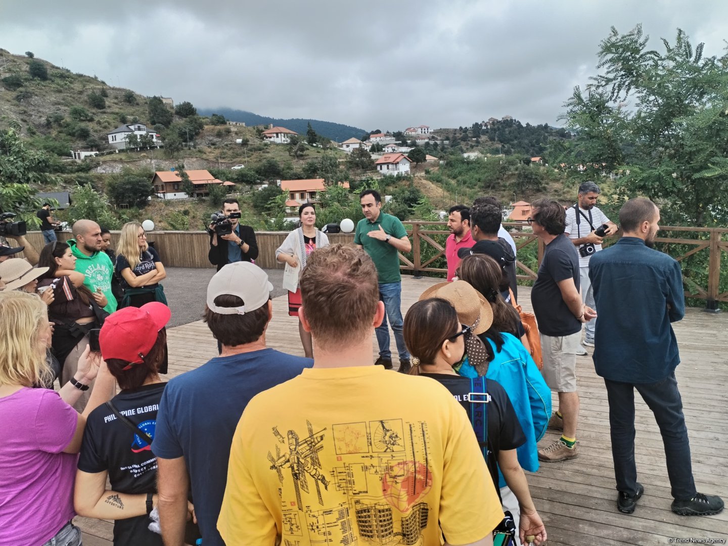 Xarici səyyahlardan ibarət heyət Laçına səfər edib (FOTO) (ƏLAVƏ EDİLİB)