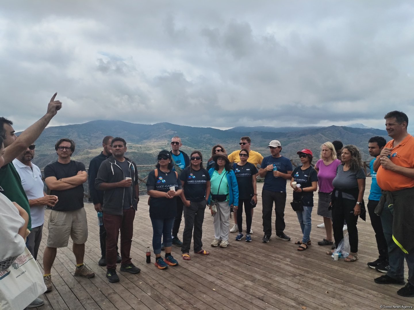 Xarici səyyahlardan ibarət heyət Laçına səfər edib (FOTO) (ƏLAVƏ EDİLİB)