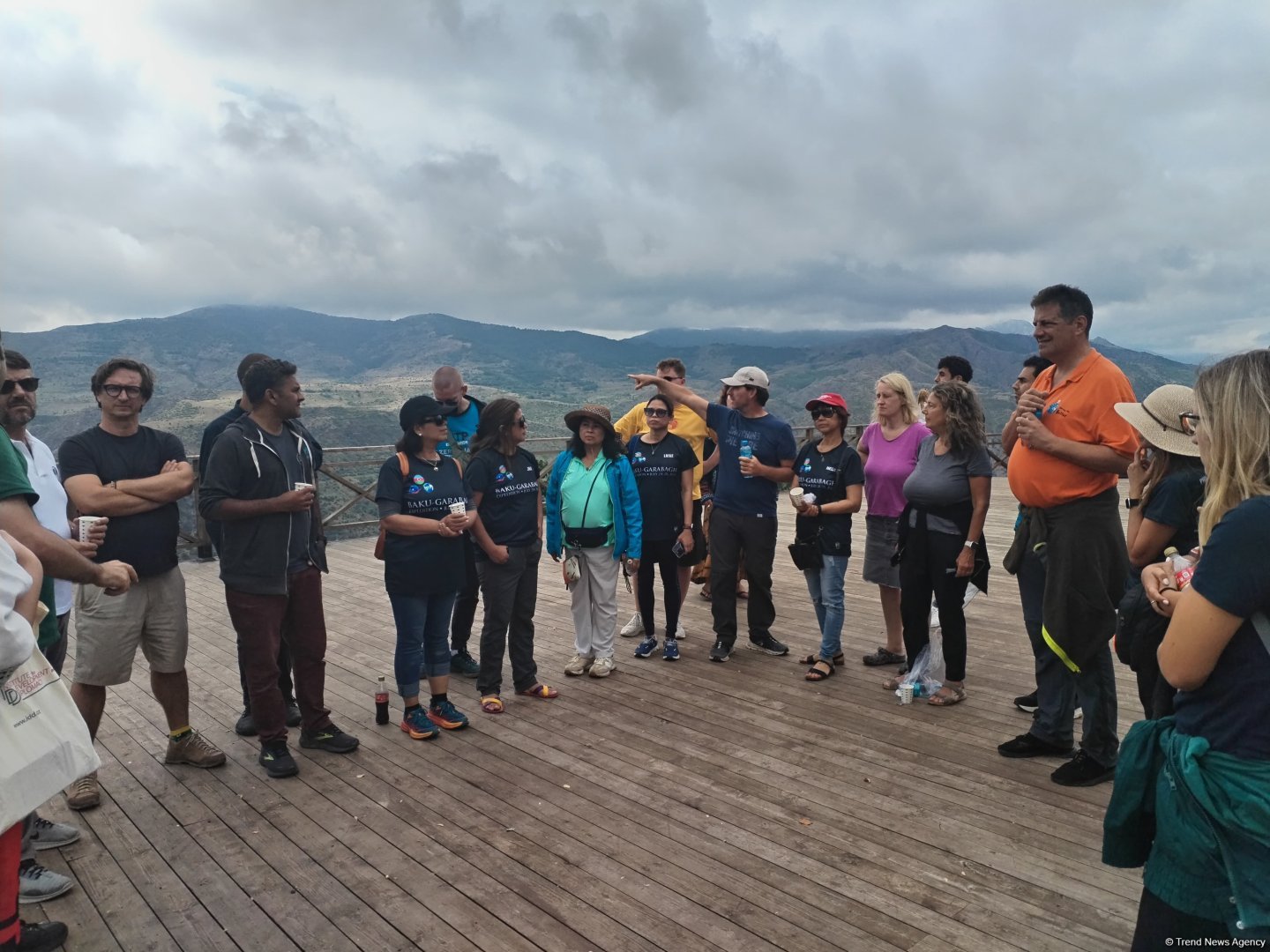 Xarici səyyahlardan ibarət heyət Laçına səfər edib (FOTO) (ƏLAVƏ EDİLİB)