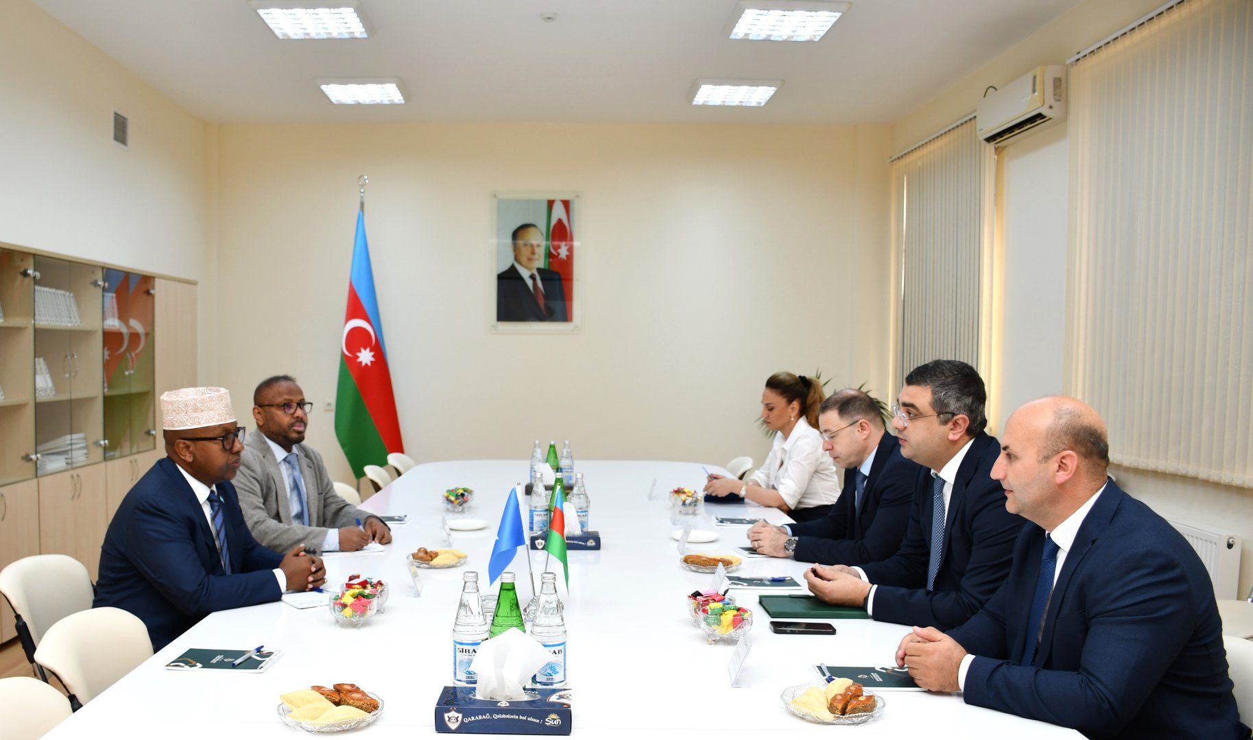 Azərbaycan və Somali sənaye zonası modelinin tətbiqinin üstünlüklərini nəzərdən keçiriblər (FOTO)