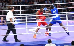 Azərbaycan boksçusu "Paris-2024"-də 1/4 finala yüksəlib (FOTO)