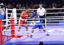 Azərbaycan boksçusu "Paris-2024"-də 1/4 finala yüksəlib (FOTO)