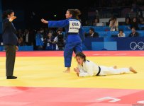 Azərbaycan idmançısı "Paris-2024"-də mübarizəni dayandırıb (FOTO)