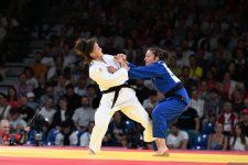 Azərbaycan idmançısı "Paris-2024"-də mübarizəni dayandırıb (FOTO)