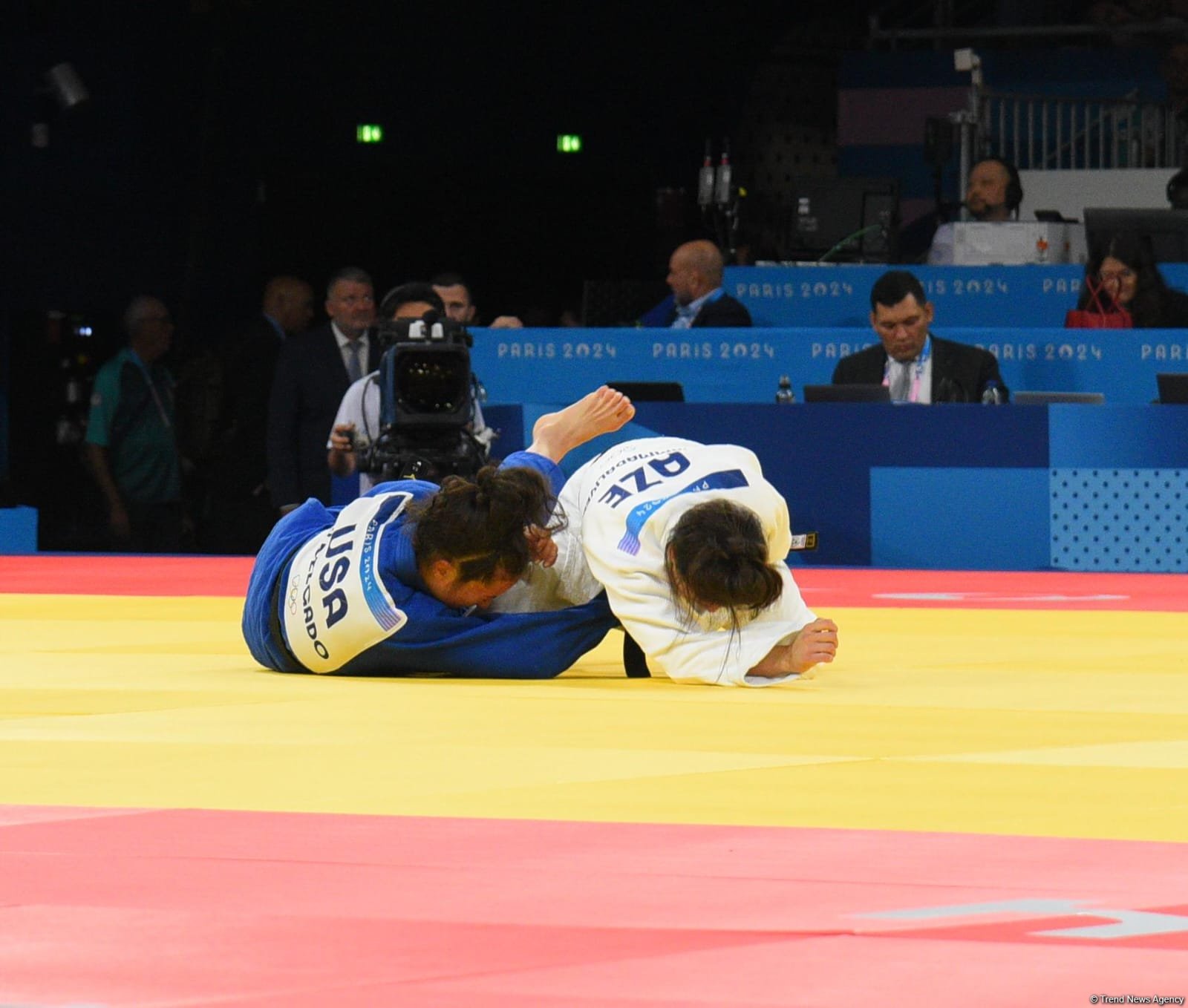 Azərbaycan idmançısı "Paris-2024"-də mübarizəni dayandırıb (FOTO)