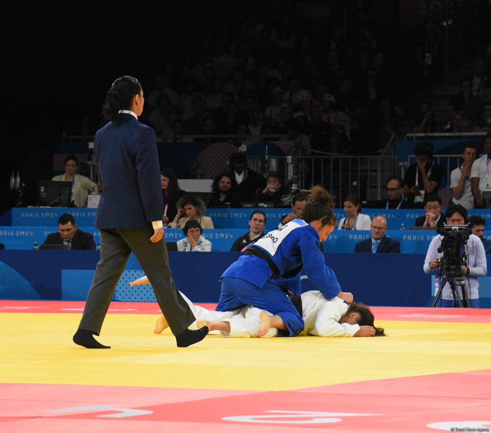 Azərbaycan idmançısı "Paris-2024"-də mübarizəni dayandırıb (FOTO)