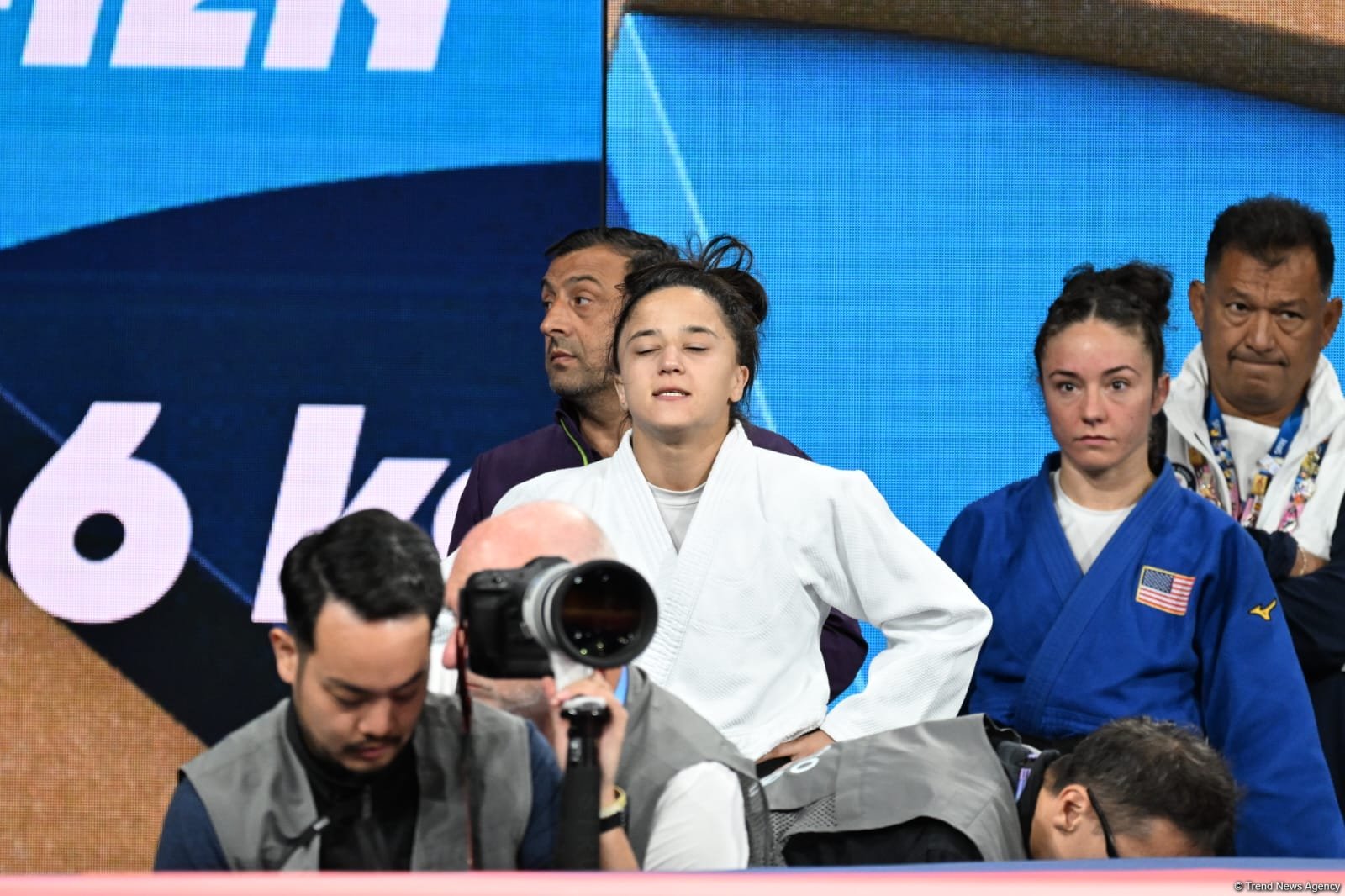 Azərbaycan idmançısı "Paris-2024"-də mübarizəni dayandırıb (FOTO)