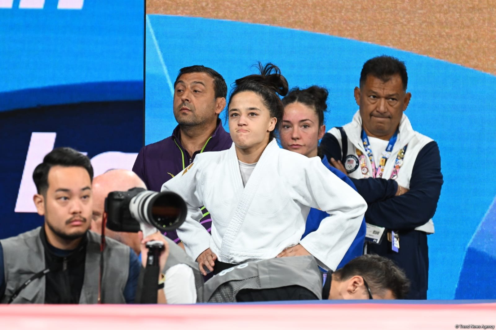 Azərbaycan idmançısı "Paris-2024"-də mübarizəni dayandırıb (FOTO)