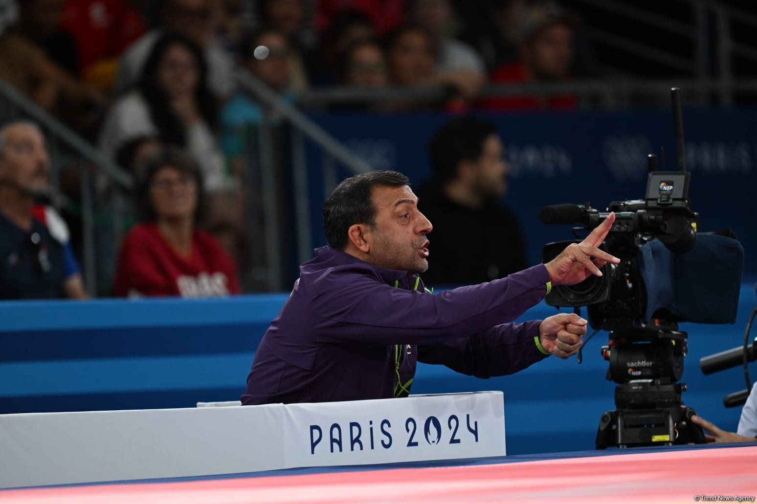 Azərbaycan idmançısı "Paris-2024"-də mübarizəni dayandırıb (FOTO)