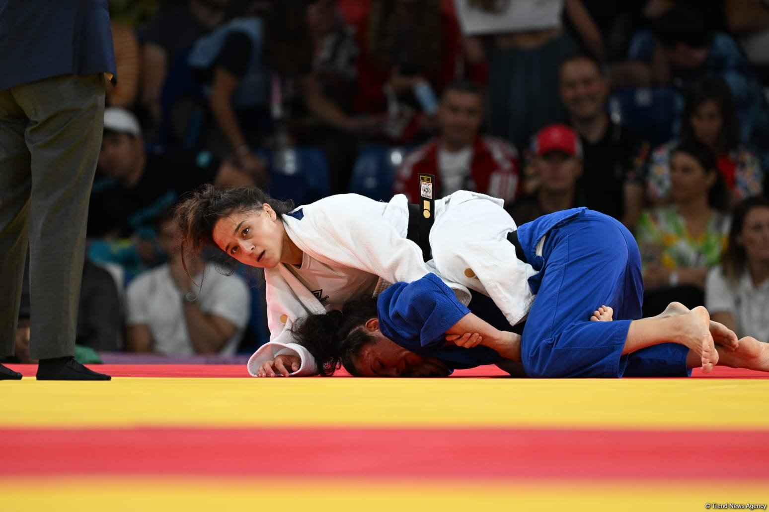 Azərbaycan idmançısı "Paris-2024"-də mübarizəni dayandırıb (FOTO)