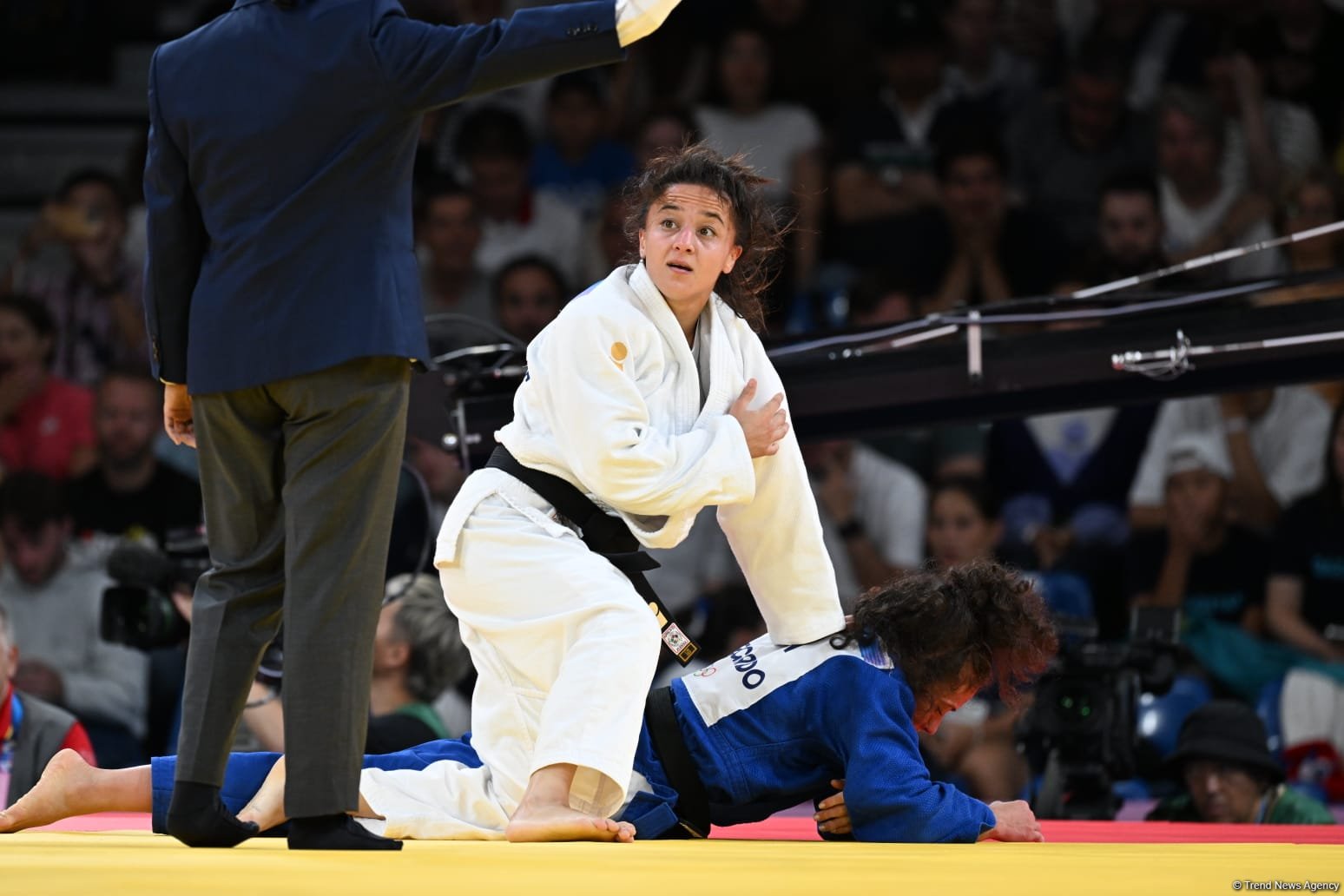 Azərbaycan idmançısı "Paris-2024"-də mübarizəni dayandırıb (FOTO)