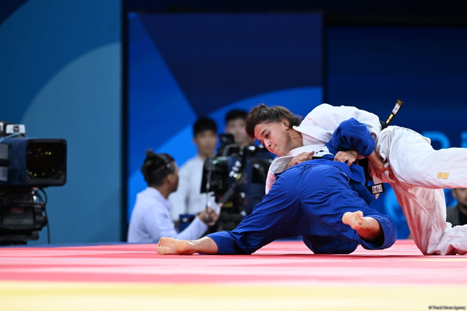 Azərbaycan idmançısı "Paris-2024"-də mübarizəni dayandırıb (FOTO)