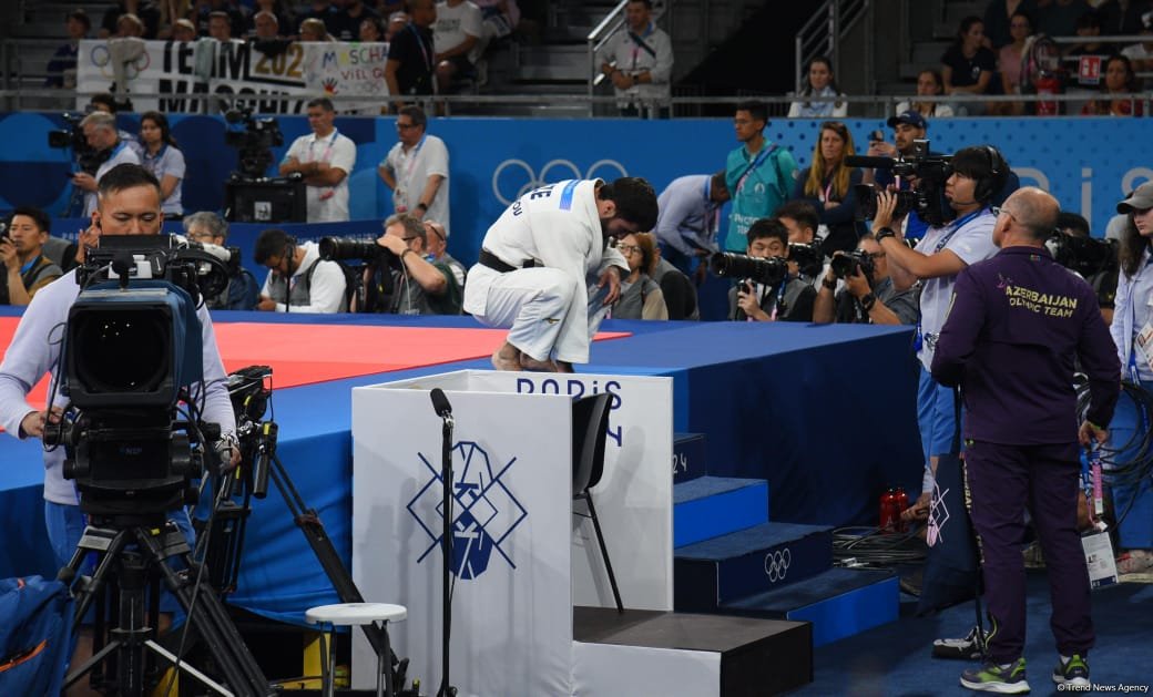 Cüdoçumuz Yaşar Nəcəfov "Paris-2024"-də mübarizəni dayandırıb (FOTO)